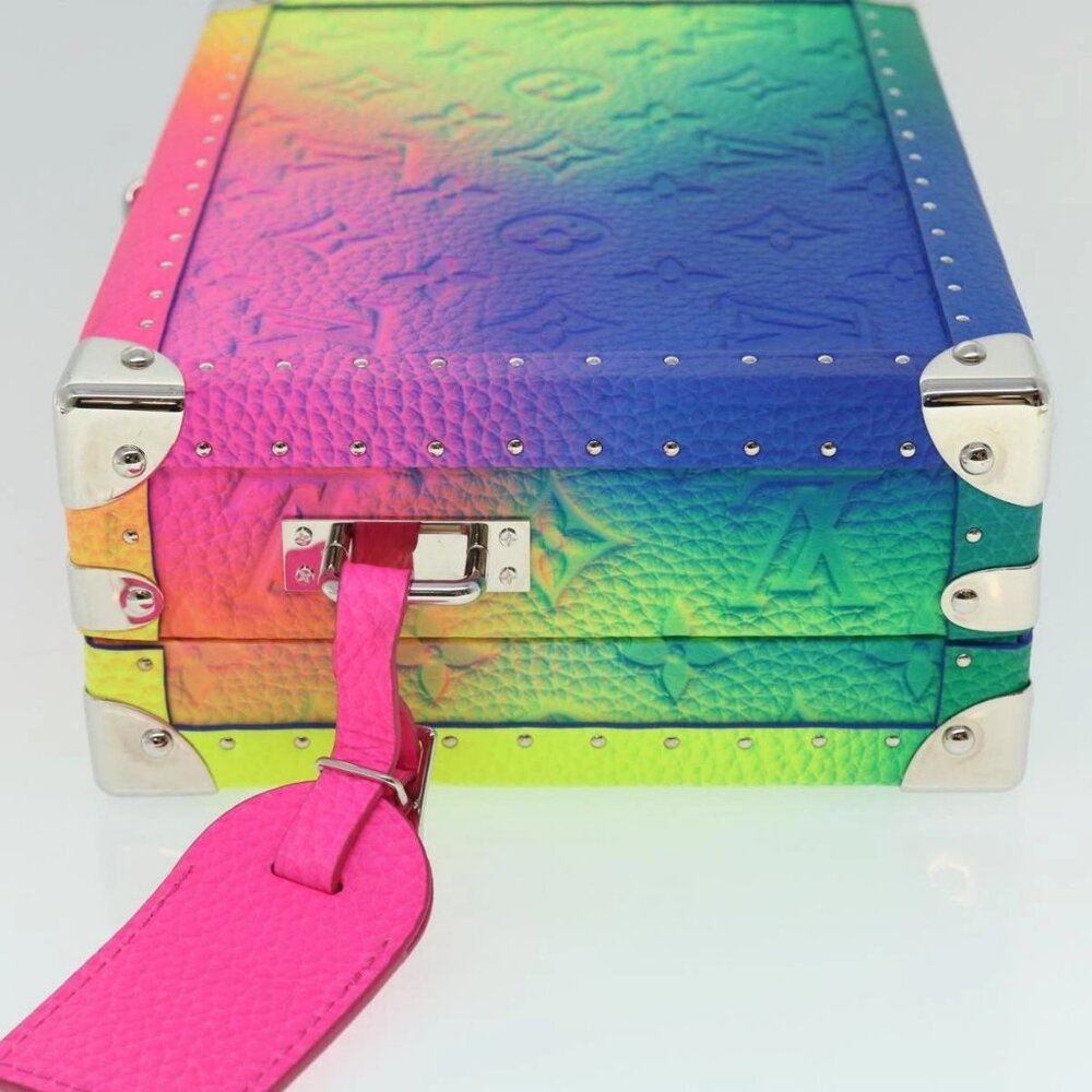 LOUIS VUITTON Monogram Illusion Soft Trunk Bag Multicolor M20476 LV Auth 52077SM - Picture 5 of 16